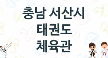충남 서산시 태권도 체육관 추천 TOP 2, 소개